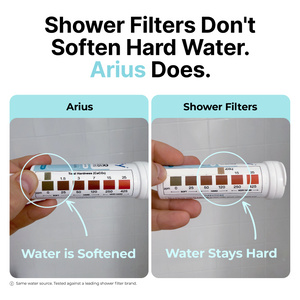 Arius - The Only Shower System That Filters and Softens Water