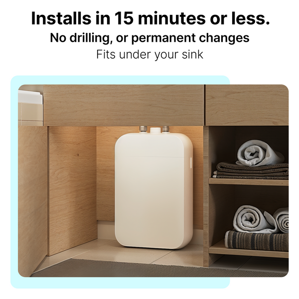 Arius - The Only Sink System That Filters and Softens Water